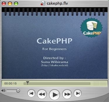 CakePHP video